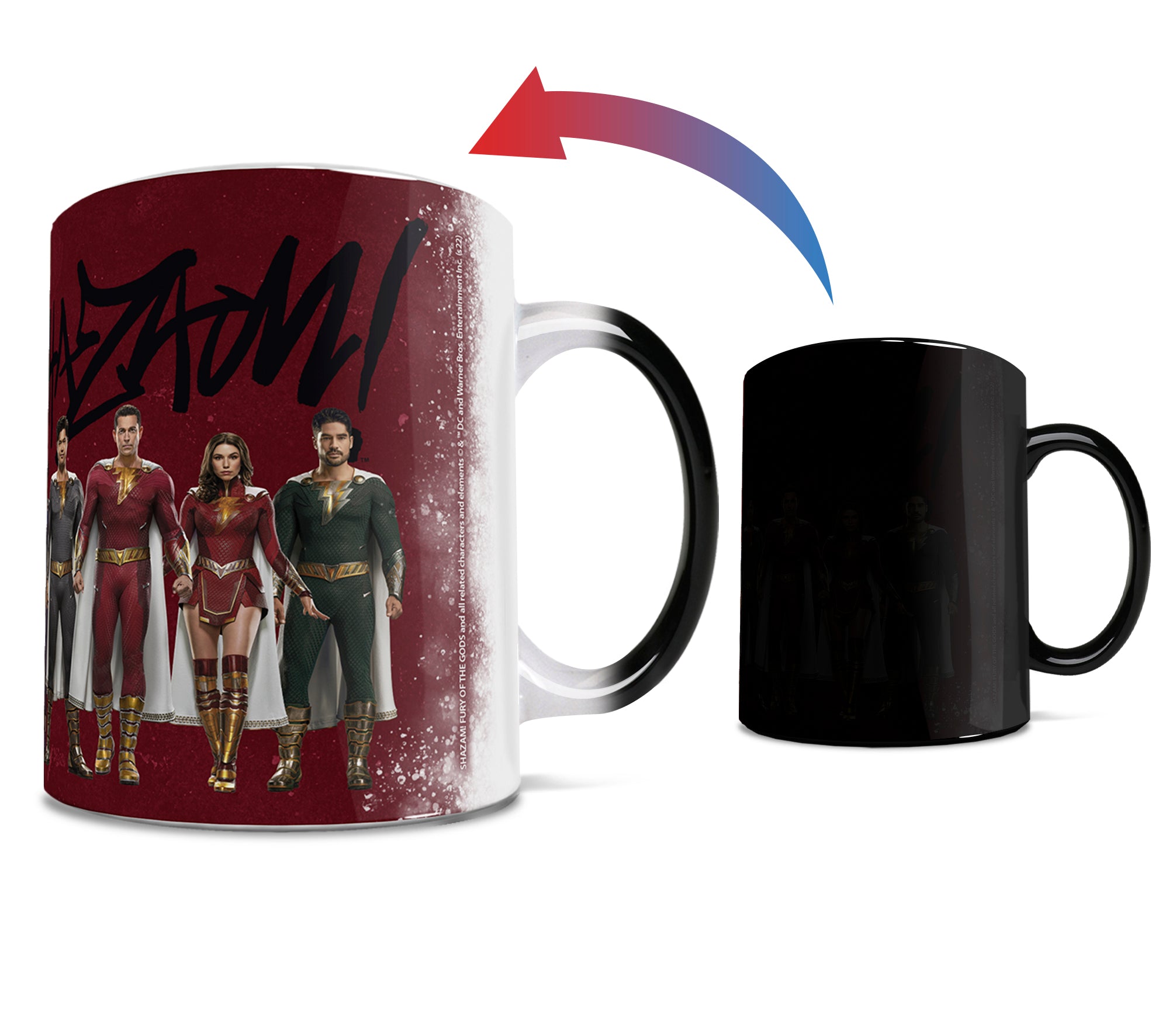 Shazam! Fury Of The Gods (Shazam!) Morphing Mugs®  Heat-Sensitive Mug MMUG1518